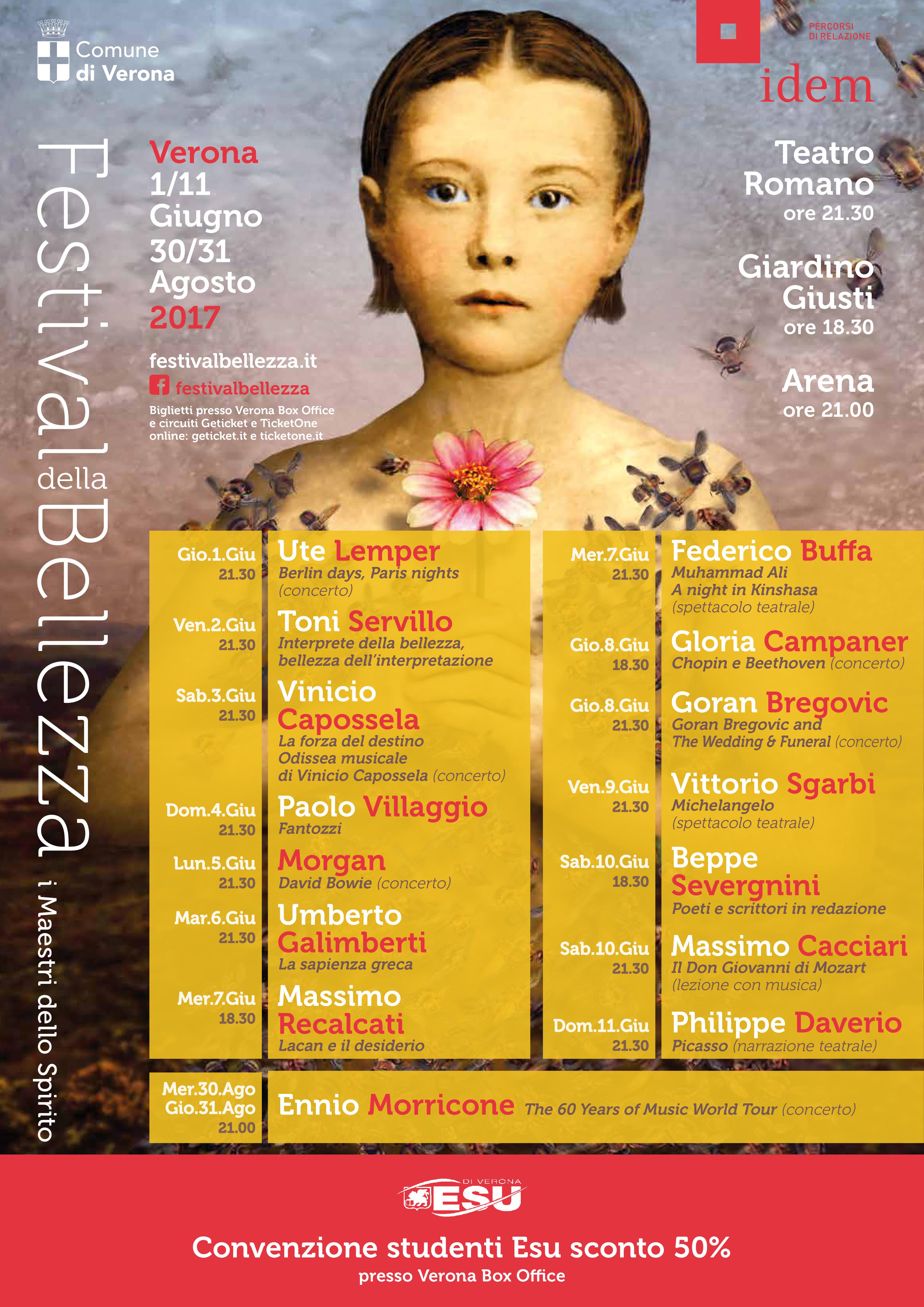 locandina festival della bellezza